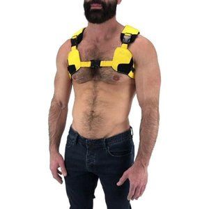 NWT $129 (USD, $175 CDN)) Nasty Pig Yellow and Black Troop Harness Size